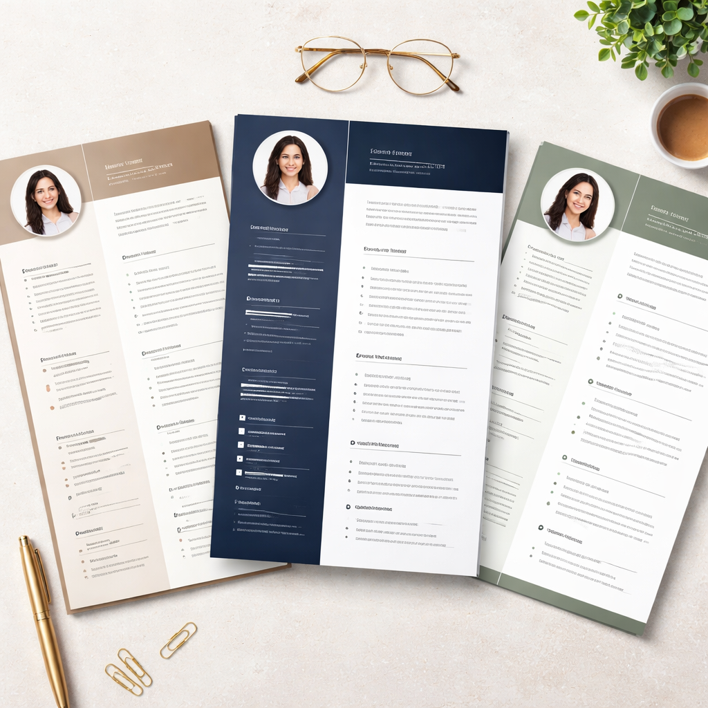 精选简历模板预览图